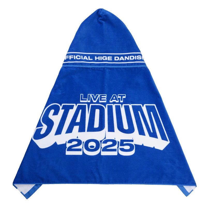 🎹 Official髭男dism - LIVE at STADIUM 2025 - 毛巾/連帽毛巾 ♪︎ - 【長期預購-2025年5月下旬】