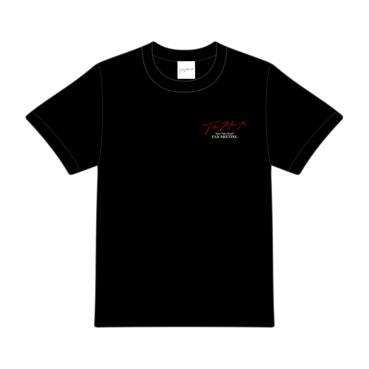 ⬜ TENBLANK - TOUR T-SHIRT (Black) ♪︎ - 【中期預購-10月中旬】