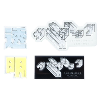 🐟 sakanaction - SAKANAQUARIUM 2026-2027 “透明” - “透明” STICKER SET ♪︎ - 【長期預購-202701】