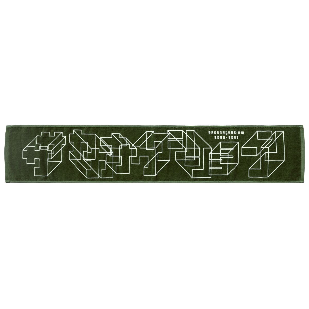 🐟 sakanaction - SAKANAQUARIUM 2026-2027 “透明” - “透明” DOUBLE SIDED MUFFLER TOWEL ♪︎ - 【長期預購-202701】