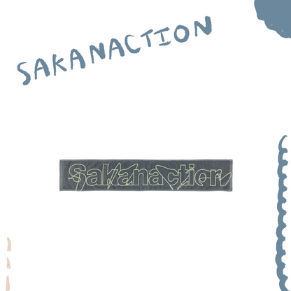 🐟 sakanaction - SAKANACTION 2026 SUMMER - sakanaction GLOW LOGO MUFFLER TOWEL ♪︎