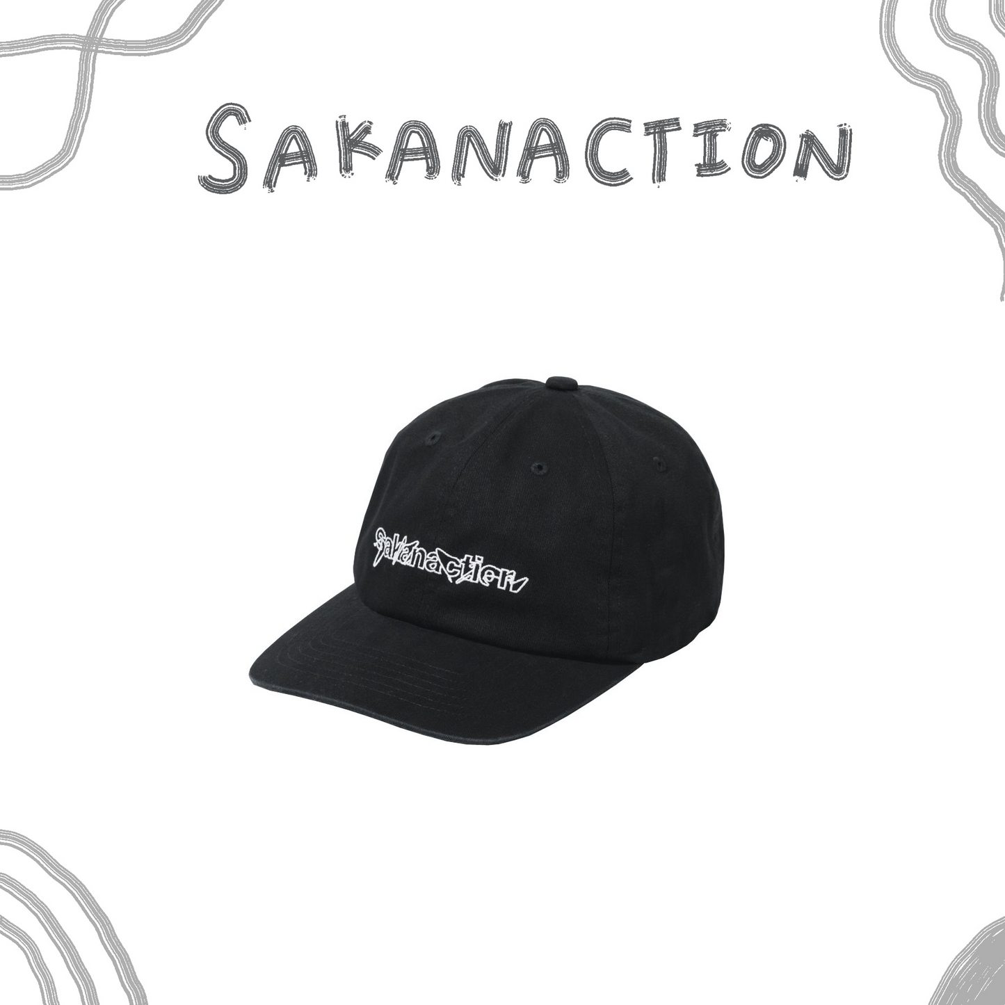 🐟 sakanaction - SAKANACTION 2026 SUMMER - sakanaction LOGO CAP ♪︎