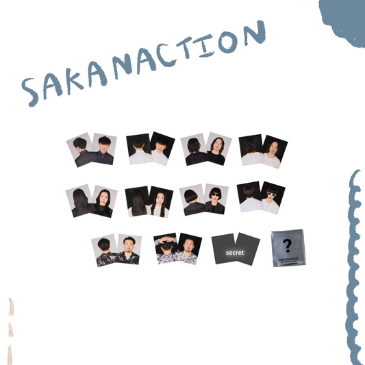 🐟 sakanaction - SAKANAQUARIUM 2025 “怪獣” - sakanaction TWO-LAYER 貼紙組 (隨機款式) ♪︎