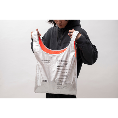 🐟 sakanaction - SAKANACTION 2025 WINTER - GROCERY NYLON BAG SILVER ♪︎
