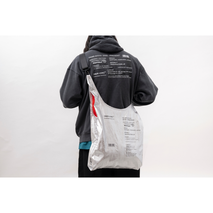 🐟 sakanaction - SAKANACTION 2025 WINTER - GROCERY NYLON BAG SILVER ♪︎