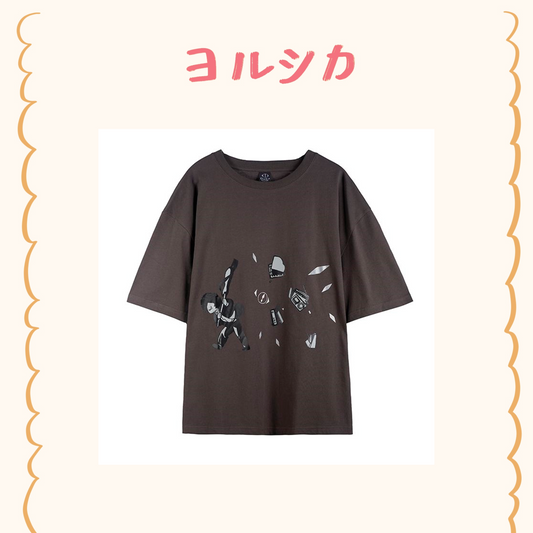 🌙 YORUSHIKA - 盜作再演 - suis設計T-Shirt ♪︎ - 【長期預購-11月中旬】