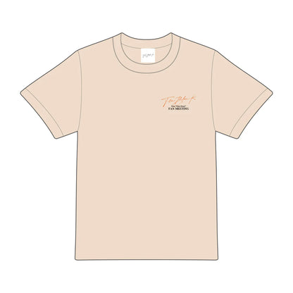⬜ TENBLANK - TOUR T-SHIRT (Natural) ♪︎ - 【中期預購-10月中旬】