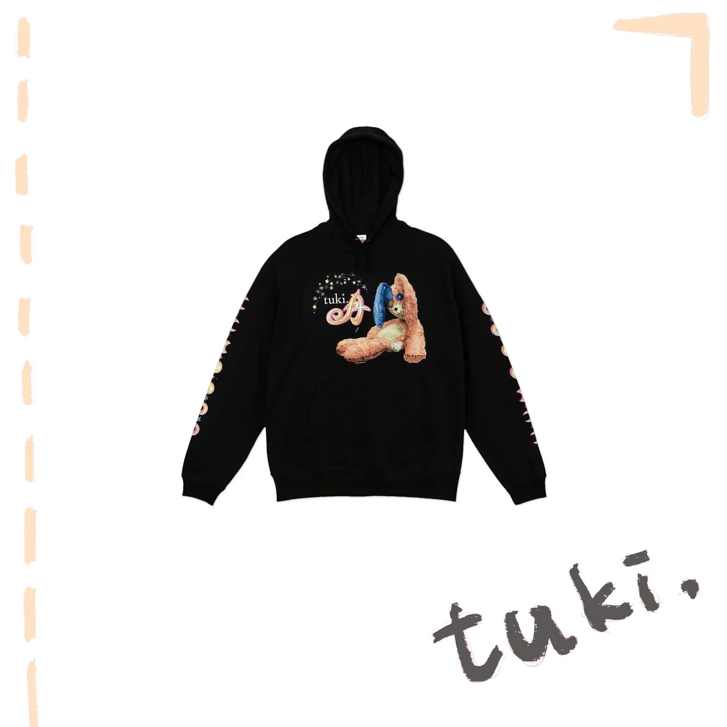 🌕 tuki. - tuki. × ©SAINT Mxxxxxx - Collaboration Hoodie ♪︎
