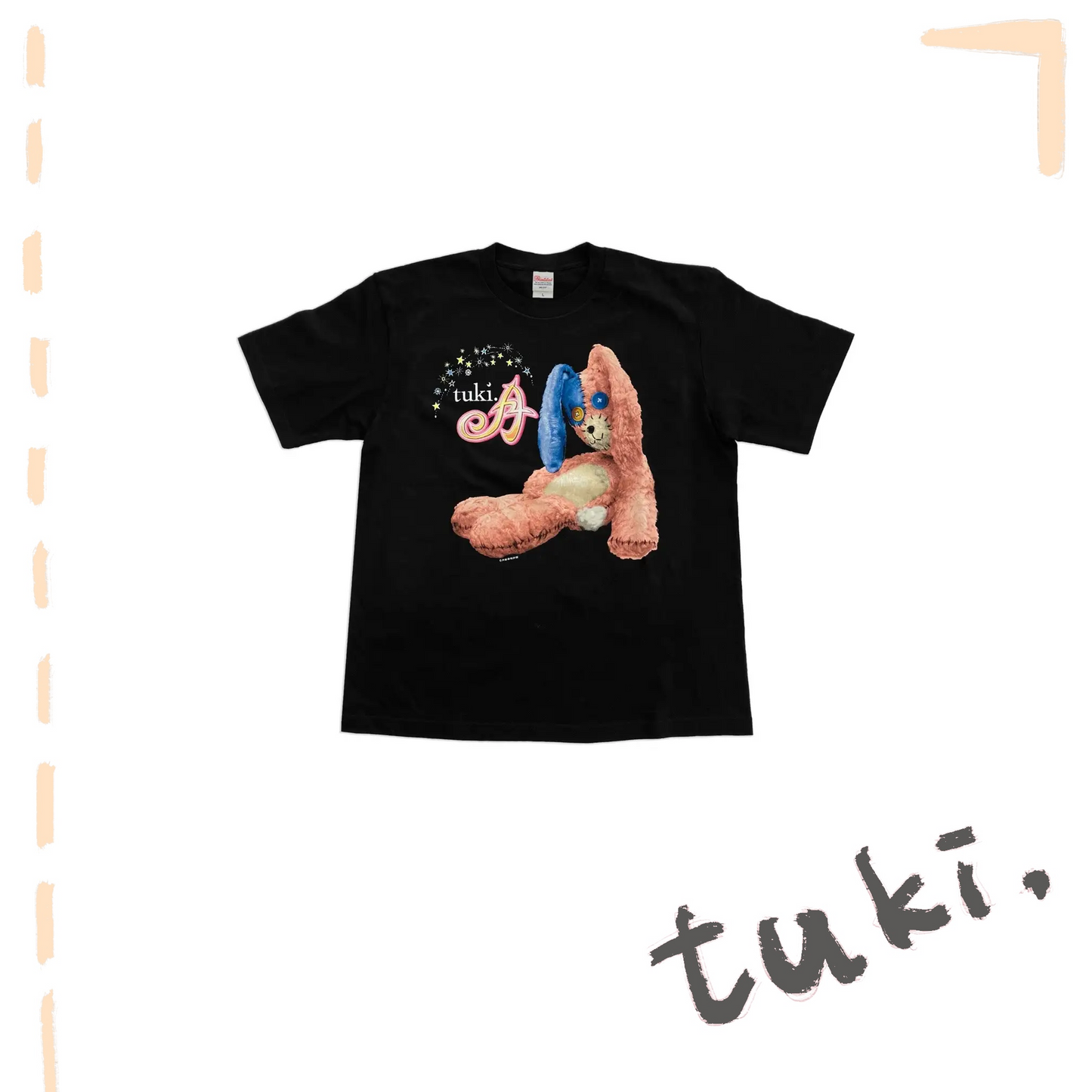 🌕 tuki. - tuki. × ©SAINT Mxxxxxx - Collaboration T-shirt ♪︎