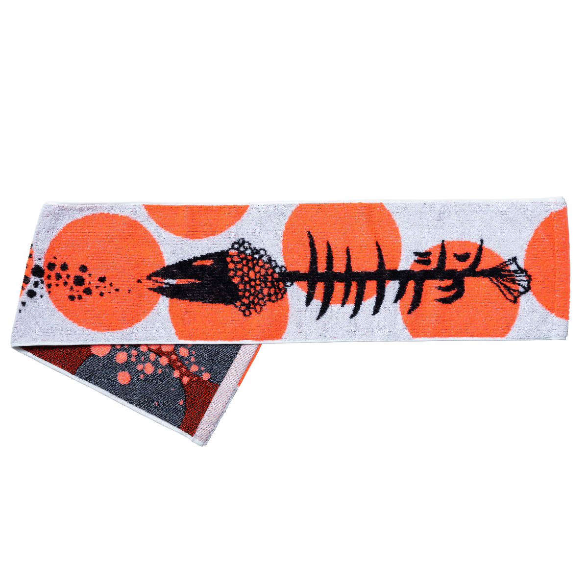 🐟 sakanaction - SAKANACTION 2025 WINTER - MUFFLER TOWEL POLKA DOTS O/W ♪︎