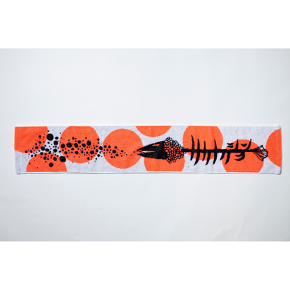 🐟 sakanaction - SAKANACTION 2025 WINTER - MUFFLER TOWEL POLKA DOTS O/W ♪︎