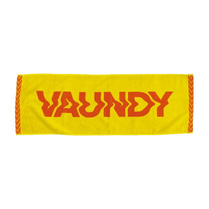 🍥 Vaundy - Logo Jacquard Towel [Yellow×Orange] ♪︎