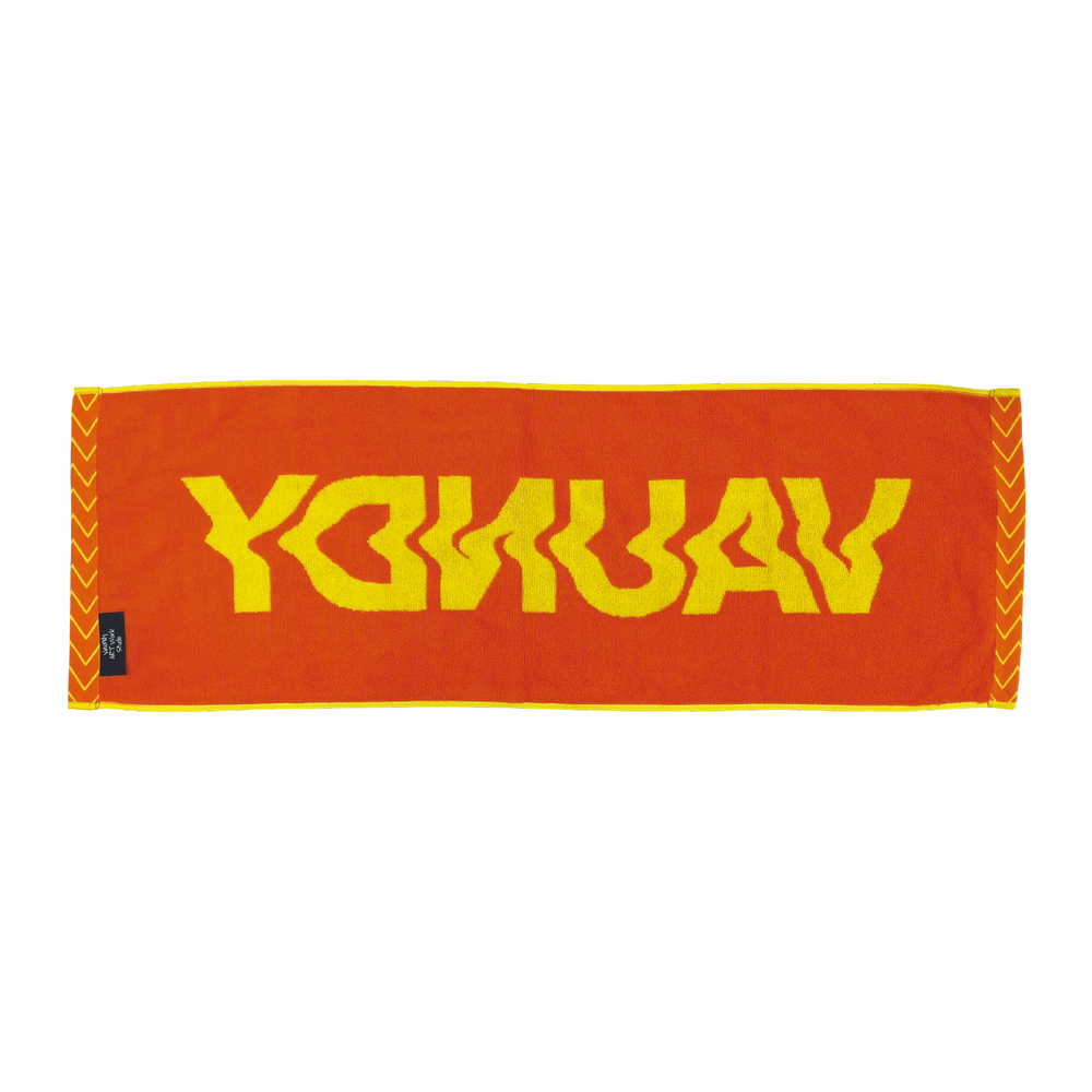 🍥 Vaundy - Logo Jacquard Towel [Yellow×Orange] ♪︎