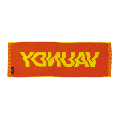 🍥 Vaundy - Logo Jacquard Towel [Yellow×Orange] ♪︎