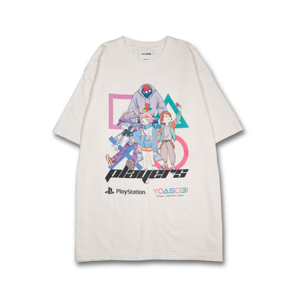 ⭐ YOASOBI - vaultroom × PLAYERS - TEE / Off White ♪︎ - 【長期預購-6月中旬】