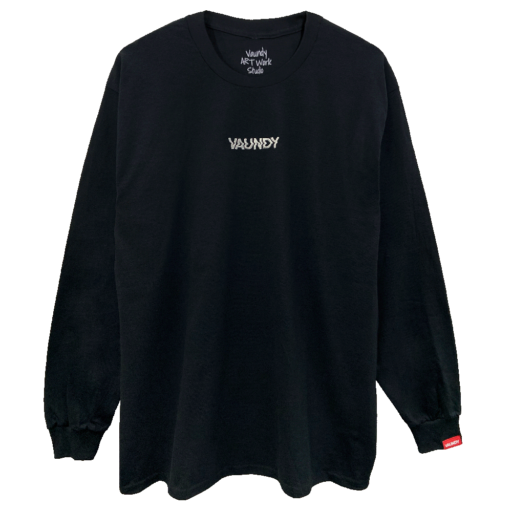 🍥 Vaundy - Logo Long Sleeve T-Shirts[Black] ♪︎