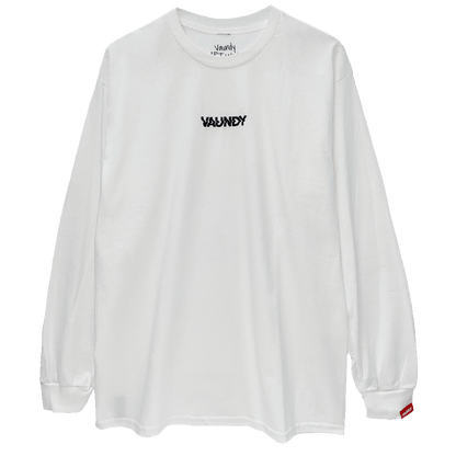 🍥 Vaundy - Logo Long Sleeve T-Shirts[White] ♪︎
